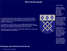 Tablet Screenshot of baverstock.org.uk